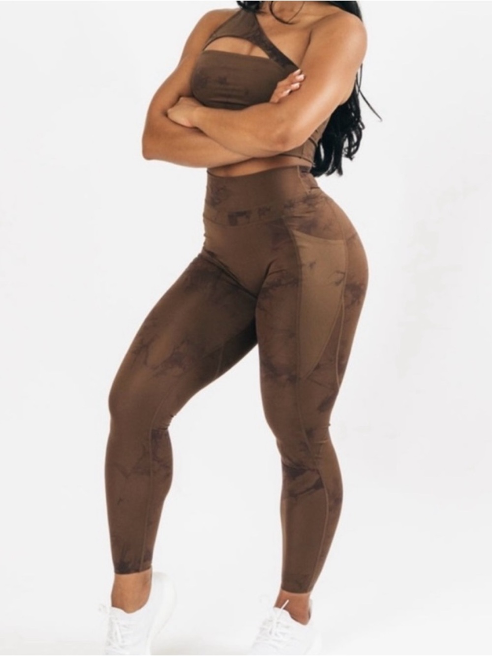 Alphalete Rust Tie-Dye Set - Picture 7 of 13